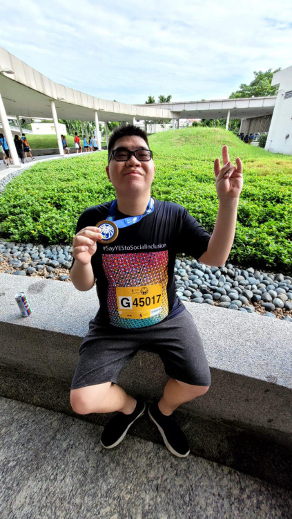 SUN-DAC client expresses happiness after completing social inclusion run